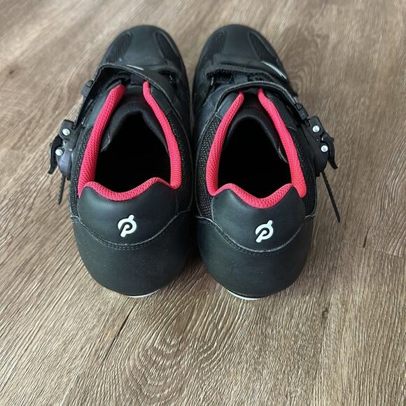 Peloton Cycling Shoes Black & White Size 12